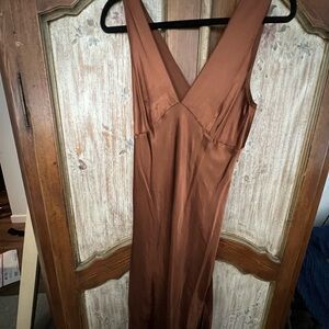 Rails Brown Sleeveless Dress
